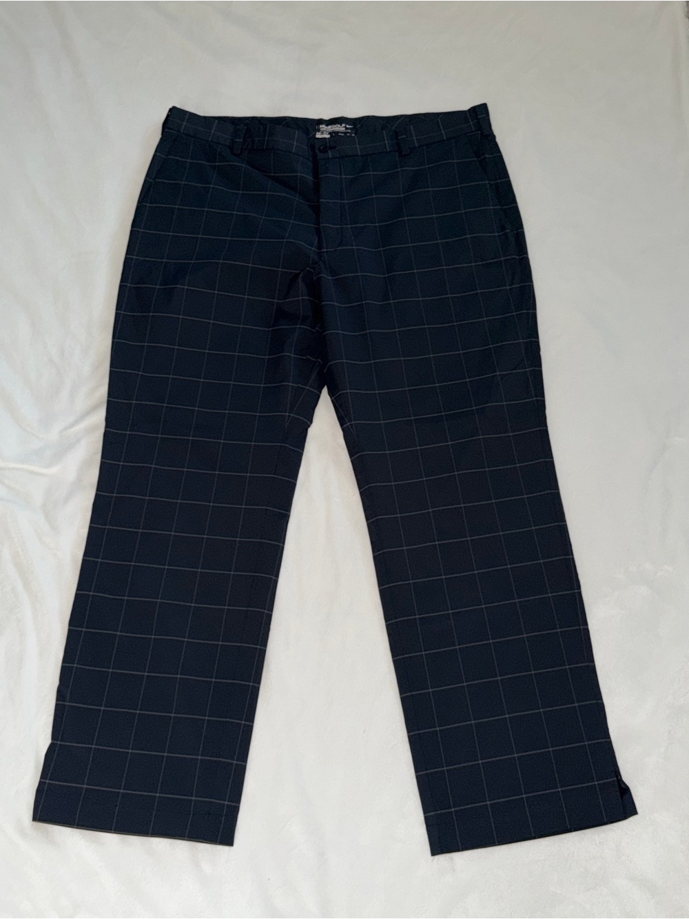 Nike Golf Black and Gray Windowpane Dress Pants - Sz 40x30 (213)